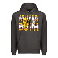 Smoke Mama Of Both Premium Hoodie - CowhideDigitalArt