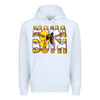 White Mama Of Both Premium Hoodie - CowhideDigitalArt