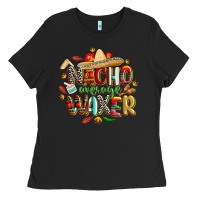 Black cinco de mayo nacho average waxer Ladies Tee - CowGirlArtShop