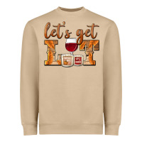 Mushroom let's get lit candles Heavyweight Sweatshirt - BarkalooDesign