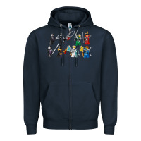 Navy ninjago Zipper Hoodie - maiPhamDesign