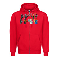 Red ninjago Zipper Hoodie - maiPhamDesign