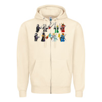 Sandshell ninjago Zipper Hoodie - maiPhamDesign