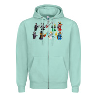 Seafoam ninjago Zipper Hoodie - maiPhamDesign