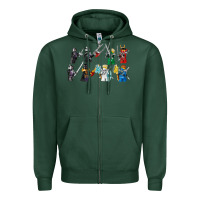 Sports Green ninjago Zipper Hoodie - maiPhamDesign