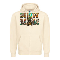 Show Mom Suffolk Sheep Black Sheep Zipper Hoodie | Teevron