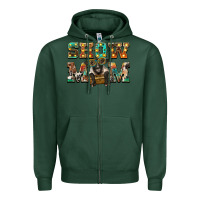 Sports Green show mom suffolk sheep black sheep Zipper Hoodie - BarkalooDesign