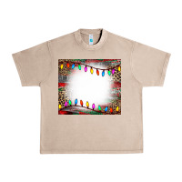 French Oak christmas bleach effect tumler Urban Heavy Tee - CowCowDesign