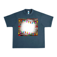 Midnight Navy christmas bleach effect tumler Urban Heavy Tee - CowCowDesign