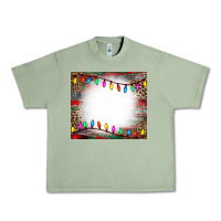 Oil Green christmas bleach effect tumler Urban Heavy Tee - CowCowDesign
