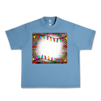 Pebble Blue christmas bleach effect tumler Urban Heavy Tee - CowCowDesign
