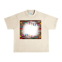 Sandshell christmas bleach effect tumler Urban Heavy Tee - CowCowDesign