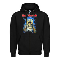 Black iron meowden classic cute cat love animal outfits halloween Zipper Hoodie - maiPhamDesign