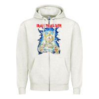 Iron Meowden Classic Cute Cat Love Animal Outfits Halloween Zipper Hoodie | Teevron