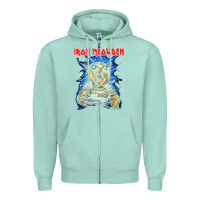 Seafoam iron meowden classic cute cat love animal outfits halloween Zipper Hoodie - maiPhamDesign