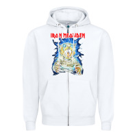 White iron meowden classic cute cat love animal outfits halloween Zipper Hoodie - maiPhamDesign