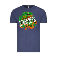 Vintage Denim Happy St. Patrick's Day Vintage Tee - CowGirlArtShop