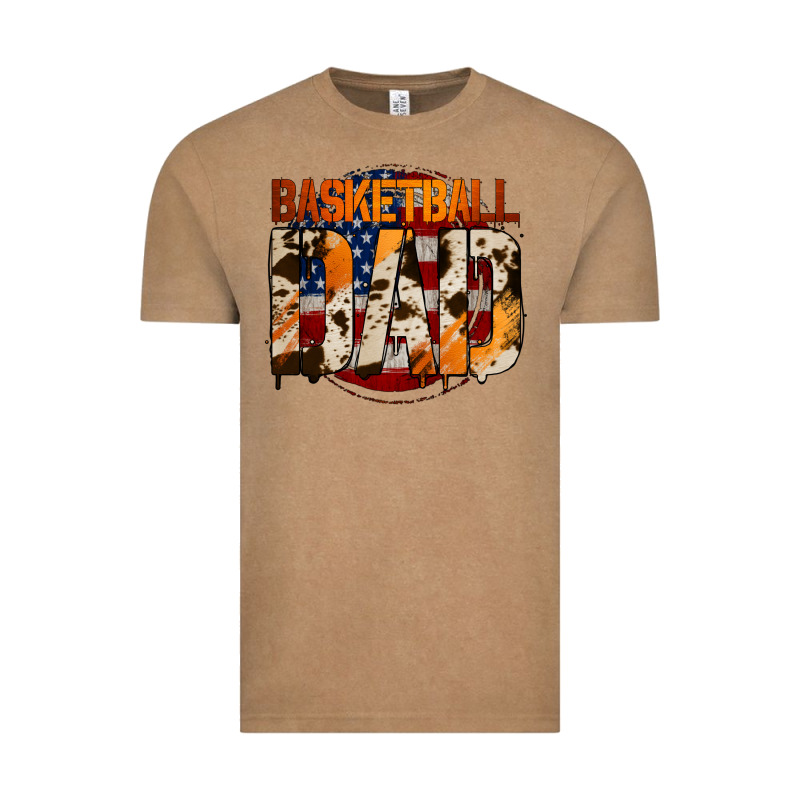 Basketball Dad Vintage Tee by Jasminsmagicworld | Teevron