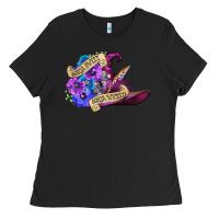 Black sorta sweet sorta wicked Ladies Tee - CowGirlArtShop