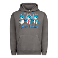 Pigment Tornado snowman hello winter Urban Hoodie - JahusDesignShop