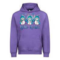 Tulip snowman hello winter Urban Hoodie - JahusDesignShop