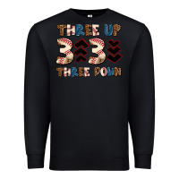 Black three up three down Premium Sweatshirt - AdoDesignShop