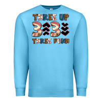 Ocean Blue three up three down Premium Sweatshirt - AdoDesignShop