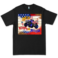 Black red white & boom Premium Tee - TumblerDesignByShophia