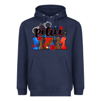 Navy police mom Heavyweight Hoodie - AdoDesignShop