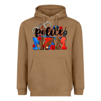 Toasted Coconut police mom Heavyweight Hoodie - AdoDesignShop