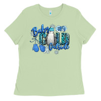 Matcha baby its cold outside Ladies Tee - CowGirlArtShop