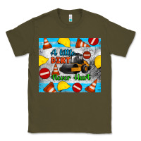 Army Green a little dirt never hurt steam roller tumbler Classic Tee - Artiststas