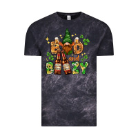 Cloud Black St. Patrick's Bad and boozy with gnome Vintage Tee - HowdyJamesFarm