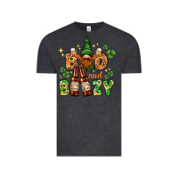 Vintage Black St. Patrick's Bad and boozy with gnome Vintage Tee - HowdyJamesFarm