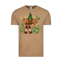 Vintage Coffee St. Patrick's Bad and boozy with gnome Vintage Tee - HowdyJamesFarm