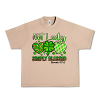 Burro St. Patrick's Not lucky simply blessed Urban Heavy Tee - OliviaCreatesArt