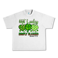 Lunar Rock St. Patrick's Not lucky simply blessed Urban Heavy Tee - OliviaCreatesArt