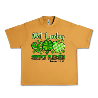 Peanut Butter St. Patrick's Not lucky simply blessed Urban Heavy Tee - OliviaCreatesArt