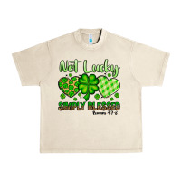 Sandshell St. Patrick's Not lucky simply blessed Urban Heavy Tee - OliviaCreatesArt