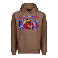 Chestnut american dod Premium Hoodie - CowhideDigitalArt