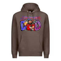 Coffee american dod Premium Hoodie - CowhideDigitalArt