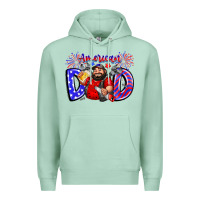 Seafoam american dod Premium Hoodie - CowhideDigitalArt