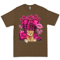 Cacao Army boots Valentine's Day Premium Tee - HowdyJamesFarm