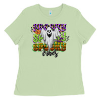 Matcha spooky spooky spooky vibes Ladies Tee - CowGirlArtShop