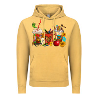 Vintage Mustard Teacher Coffee Cups Vintage Hoodie - FaDigitalArtStudio