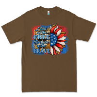 Cacao Patriotic Sunflower Premium Tee - Jasminsmagicworld