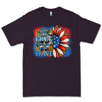 Plum Patriotic Sunflower Premium Tee - Jasminsmagicworld
