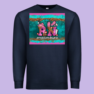 Rn Registered  Nurse Premium Sweatshirt Designed By Adodesignshop