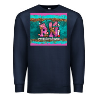 Navy rn registered  nurse Premium Sweatshirt - AdoDesignShop