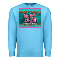 Ocean Blue rn registered  nurse Premium Sweatshirt - AdoDesignShop